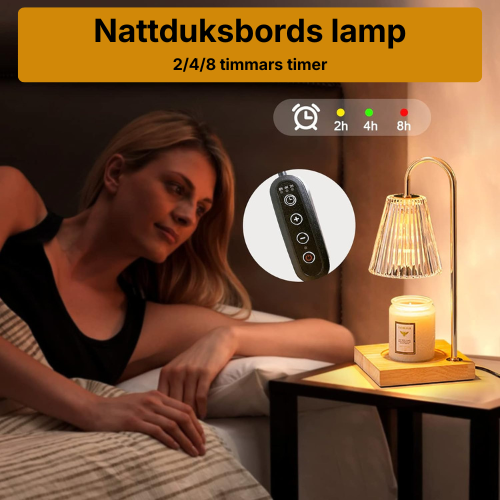 Ljuslampan - Modern värme utan fara för brand